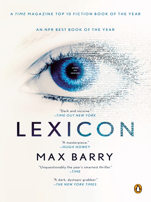 Title details for Lexicon by Max Barry - Wait list